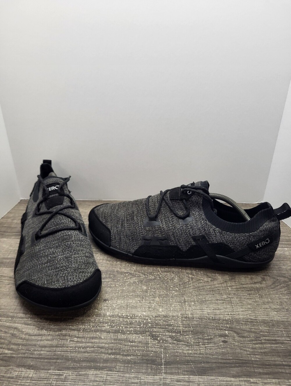 Xero Shoes Oswego Gray Black Minimalist Knit Sneakers Men’s Size 13 Shoes